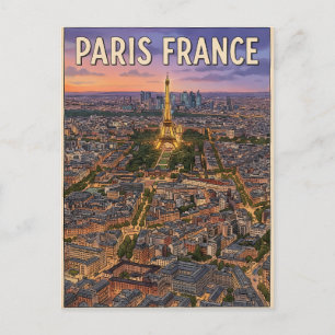 Postal París Francia Viajes 