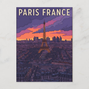 Postal París Francia Viajes 