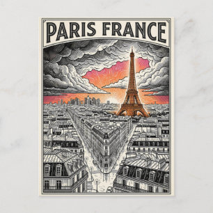 Postal París Francia Viajes 