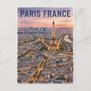 Postal París Francia Viajes 