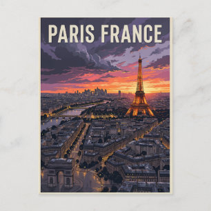 Postal París Francia Viajes 
