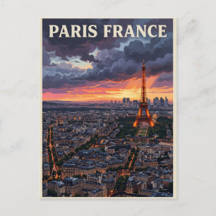 Postal París Francia Viajes 
