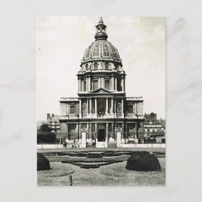 Postal París, Les Invalides (Anverso)