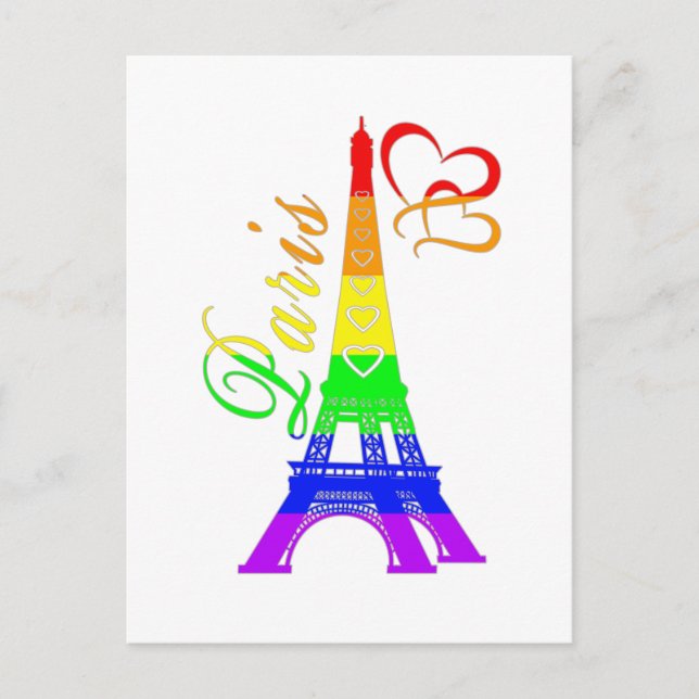 Postal Paris  | LGBTQ+ Pride (Anverso)