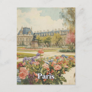 Postal París Louvre