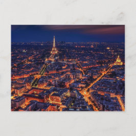 Postal Paris lumières