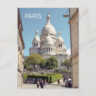 Postal París Montmartre