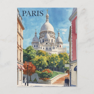 Postal París Montmartre