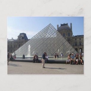 Postal París - mus � e du Louvre -