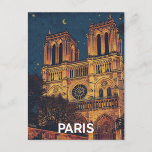 Postal París Notre Dame