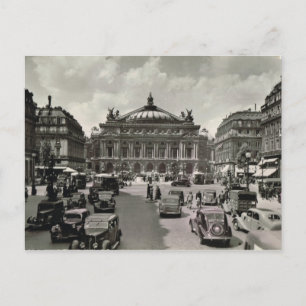 Postal París, Ópera, 1930