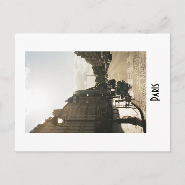 Postal Paris Postcard (Anverso)