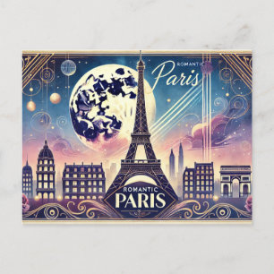 Postal París romántico