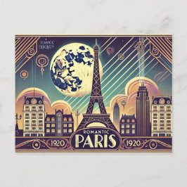 Postal París romántico