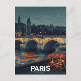 Postal París Sena