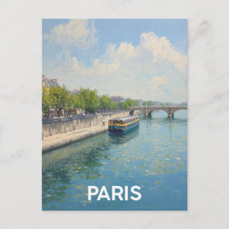 Postal París Sena