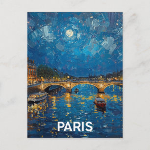 Postal París Sena
