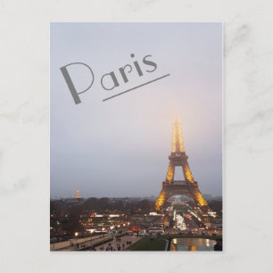 Postal París Twilight