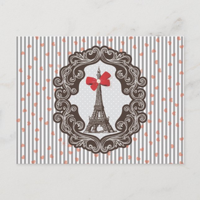 Postal Paris Vintage (Anverso)