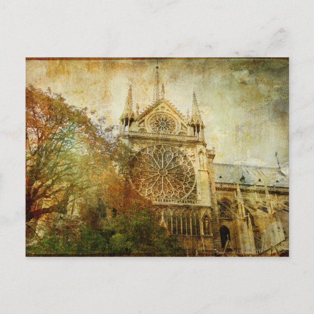 Postal París vintage (Anverso)