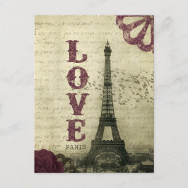 Postal París vintage
