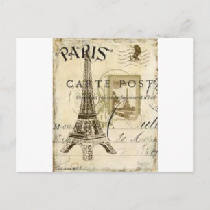 Postal Paris Vintage
