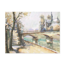París Vintage, Notre Dame, La Seine