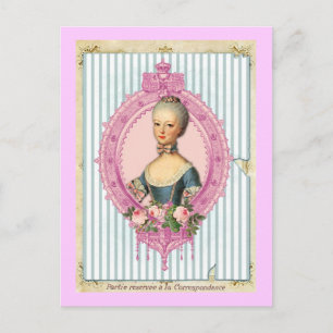 Postal París y Antoinette