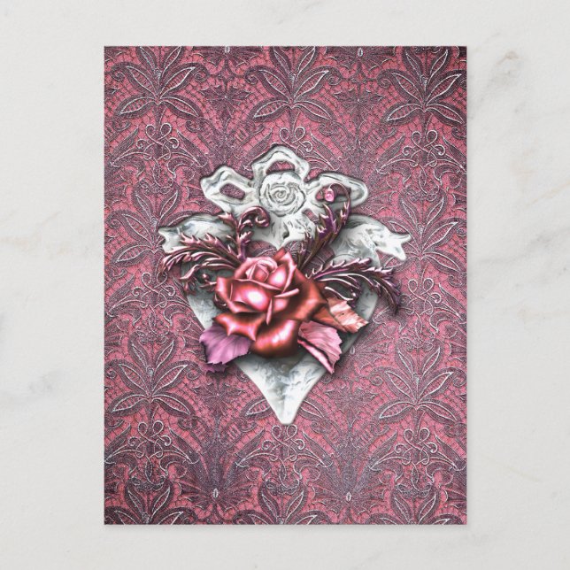 POSTAL PARISIAN GOTHIC 1897: ROSY OUTLOOK (Anverso)