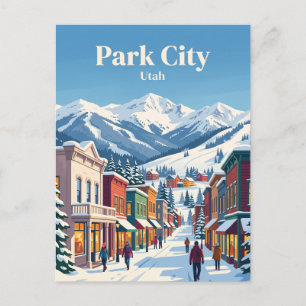Postal Park City Utah, EE. UU.