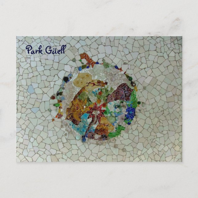 Postal Park Güell (Anverso)