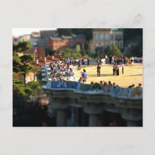 Postal Park Guell (Anverso)