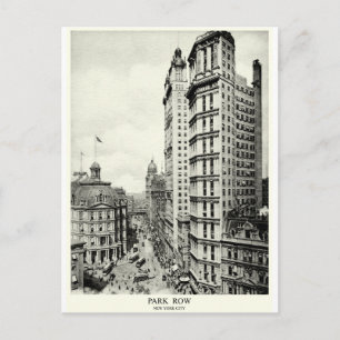 Postal Park Row 1898, Nueva York