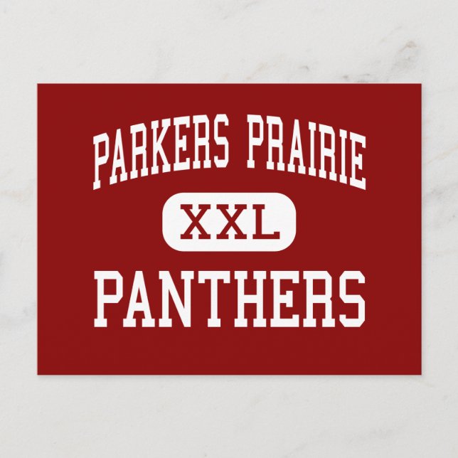 Postal Parkers Prairie - Panthers - Parkers Prairie (Anverso)
