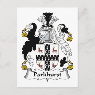 Postal Parkhurst Family Crest