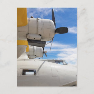 Postal Parking PBY Props Y Un Cielo Azul