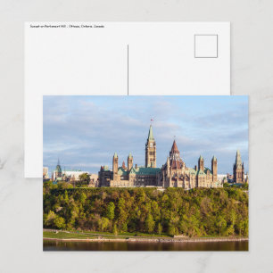 Postal Parliament Hill en Ottawa - Ontario, Canadá