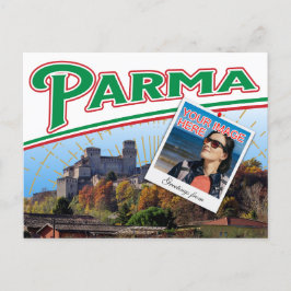 Postal Parma Italy photo collage