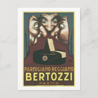 Postal Parmagiana Reggiano Bertozzi Parma Ad