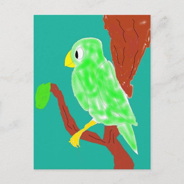 Postal Paro (Anverso)