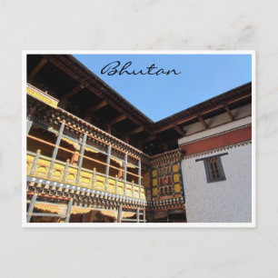 Postal paro de techo de dzong