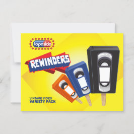 Postal Parodia de Vintage Ice Pop