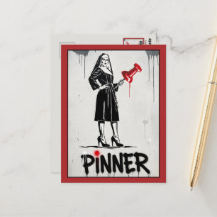 Postal Parodia divertida de Pinterest