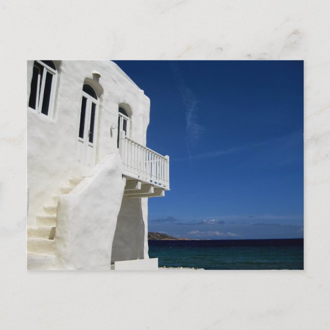 Postal Paros de Grecia (Anverso)