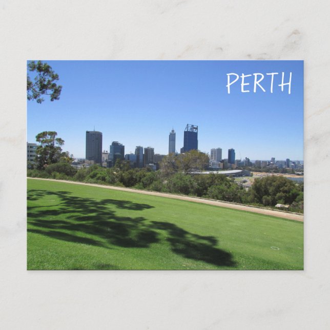 Postal parque aéreo de perth (Anverso)