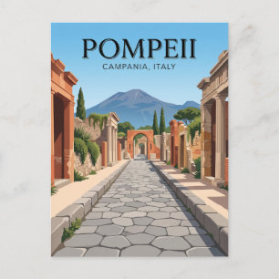 Postal Parque Arqueológico de Pompeya Italia