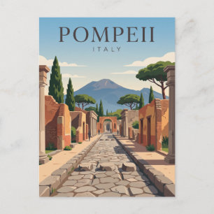 Postal Parque Arqueológico de Pompeya Italia