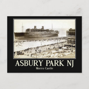 Postal Parque Asbury, Castillo Morro, Vintage