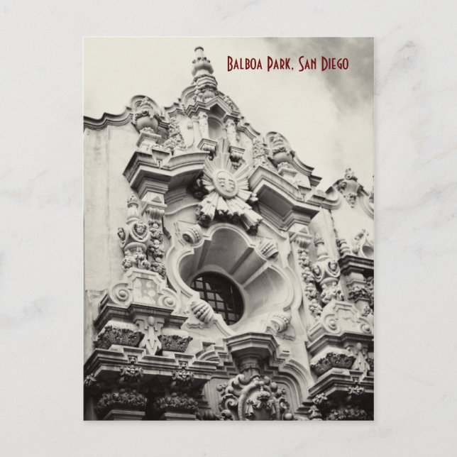 Postal Parque Balboa (Anverso)