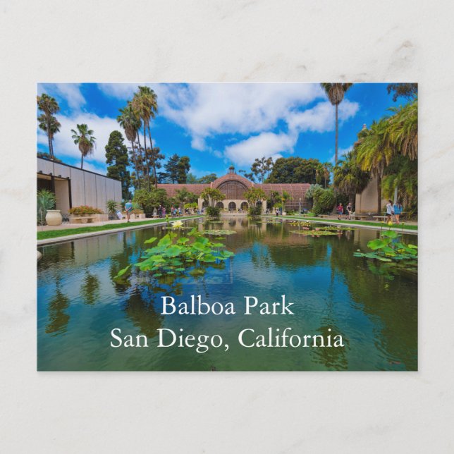 Postal Parque Balboa (Anverso)
